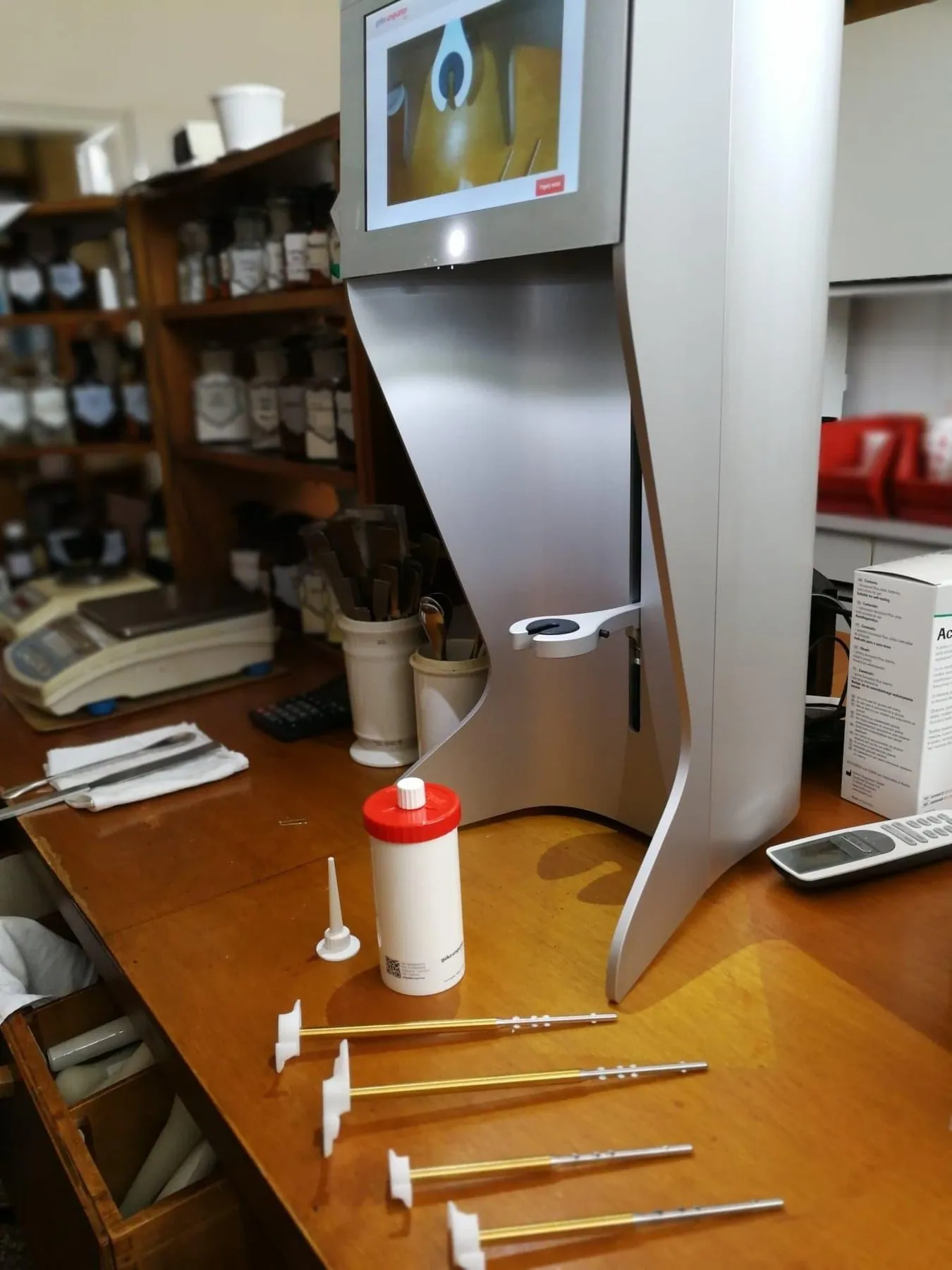 The lab where magistral medicines are prepared